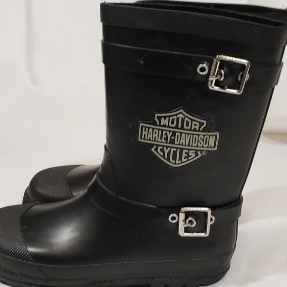 harley davidson rain boots